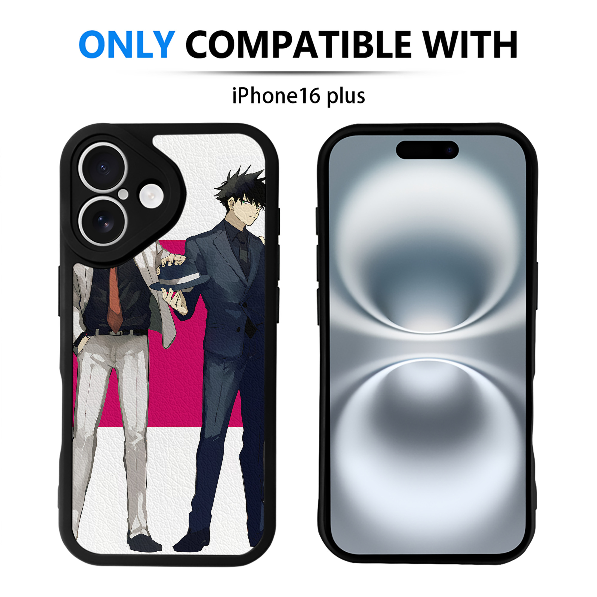 （画像用） SPY×FAMILY间谍家家酒 【iPhone 16シリーズ対応】シリコンスマホケース（レザー調） 材質：シリコン